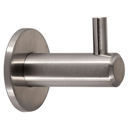 Kleiderhaken Edelstahl - einfach oder klappbar