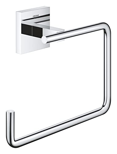 GROHE Start Cube - WC- Papierhalter (verdeckte Befestigung, Material: Metall), chrom, 40975000