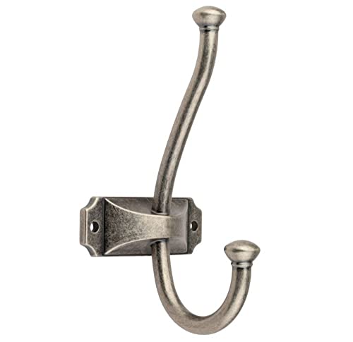 livingpoint24 Garderobenhaken Oris Kleiderhaken Silber antik Wandhaken vintage *8502