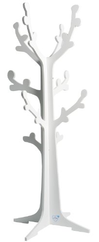 Poyetmotte Cerisier Garderobenständer, Baum, 45 x 120 cm, Weiß, Kirsche, Einheitsgröße
