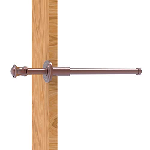 Allied Precision Industries Carolina Collection Ausziehbare Kleiderstange, Messing, Antik Kupfer
