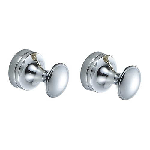 Amosfun 2 Stk Kleiderständer Wandhaken Besenhalter Wandhalterung Hutablagen Für Wände Huthaken Für Die Wand Wandhalterung Aus Metall Haken Für Duschtücher Kleiderhaken Messing Klebstoff