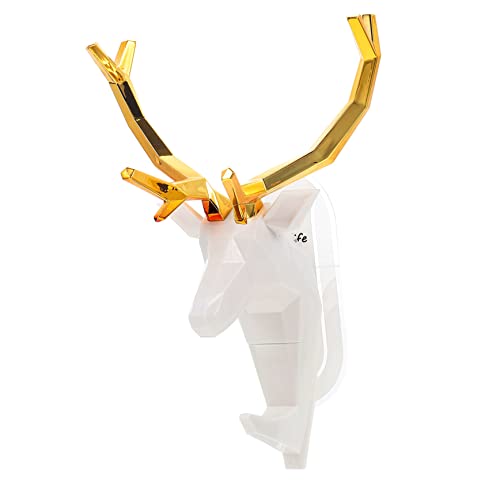 VILLFUL Kleiderhaken aus Geweih Hausdekorationen für zu Hause einzelner Wandhaken für den einzug wall hooks Pflanzenaufhänger Schlüsselanhänger Haken für die Wand Wandaufhänger