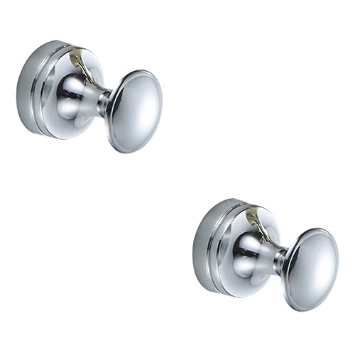 Cabilock 2 Stk Schlüsseltasche Aus Metall Kleiderständer Huthaken Für Die Wand Badezimmerhaken Kleiderhaken Kristall Dekorativer Wandhaken Besenhalter Wandhalterung Messing Antiquität
