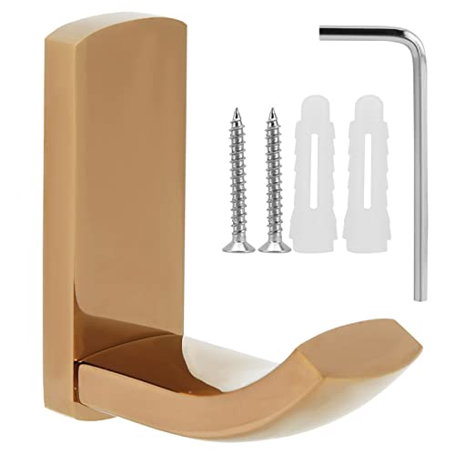 EVTSCAN Einfacher Wandhaken aus Messing Für Kleidung, Hut, Handtuch, Badezimmerzubehör, Kleiderständer, Für Küche Und Badezimmer, Roségold