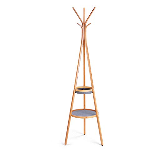 ZJZ Kleiderständer, kleiderständer kleiderbügel Rack Haushalt massivholzboden kleiderständer Schlafzimmer einfache lagerregal