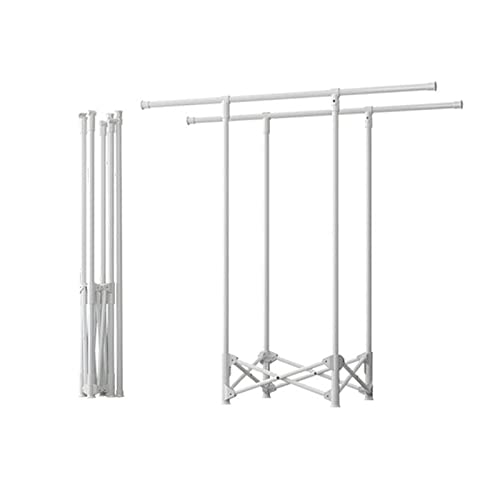 Vom Boden bis zur Decke klappbarer Kleiderständer, Kleiderständer for den Innenbereich, Schlafzimmer, kühles Trocknen von Kleidung, nimmt keinen Platz EIN, Balkon, unsichtbarer Kleiderständer (Size :