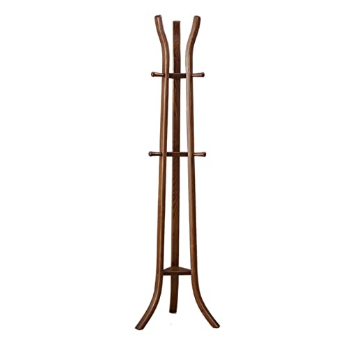 Kleiderablage Garderobenständer aus Holz, bodenhängender Kleiderständer, moderner minimalistischer Garderobenständer, großer Kleiderständer for Schlafzimmer, Zuhause, Wohnzimmer, Eingangsbereich Garde