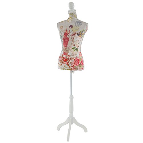 Mendler Schneiderpuppe T222, Schaufensterpuppe Torso weiblich, Fiberglas - Frauen