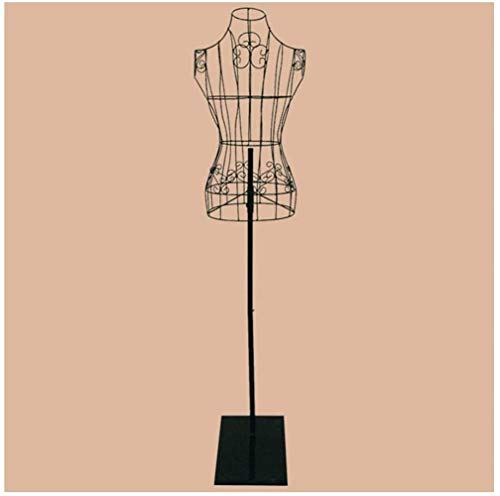 Professionelle weibliche Schaufensterpuppe Schneider Dummy-Modell höhenverstellbare Puppen Kleiderständer Fensterrequisiten (A Medium)
