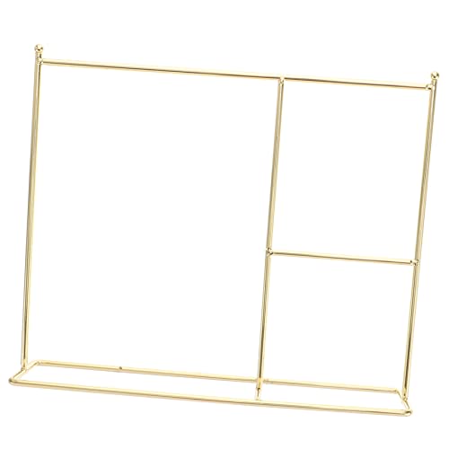 Cabilock Puppenaufhänger Mini-Möbel Metall-Kleiderständer Metall-Kleiderschrank Puppenkleidung Miniatur-Kleiderorganisator Puppen-Kleiderständer Kleiderständer Für Puppenhaus