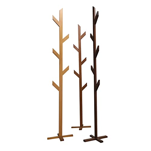 NestWood Konzept Buchenholz Naturel Farbe Kleiderständer Kleiderständer Kleiderständer Schirmständer Flurorganizer