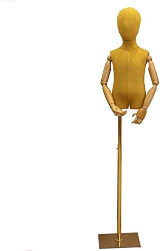 TONPOP Professioneller Schneider Dummy Holzarm verstellbar für Kleiderständer geeignet für Kinder