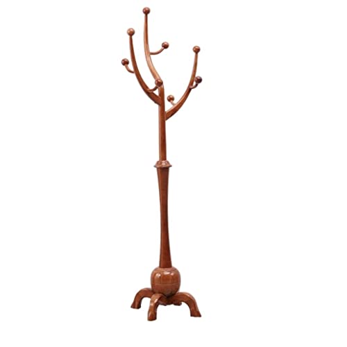 Garderobenständer Freistehender Kleiderständer Mit Haken Aus Holz, Moderne Halle, Baum, Hut, Strapazierfähiger Kleiderständer Für Eingangsbereich, Schlafzimmer Kleiderständer ( Color : B , Size : 180*