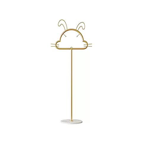 PTTRNS Garderobenständer Bodenbelag Garderobe Simple Home Search That Kleiderständer Hängender Kleiderständer Praktischer Kleiderständer Kleiderständer (Color : Gold)