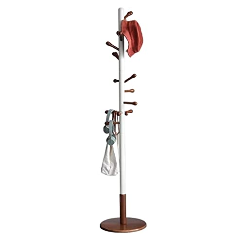 Garderobenständer Kleiderständer Baum Freistehend Holz Kleiderbügel Ständer Flur Eingangsbereich Baum Mit Solider Basis Für Hut, Kleidung, Handtaschen Kleiderständer ( Color : B , Size : 39*176cm )