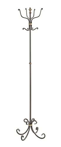 Haku-Möbel 88783 Garderobenständer 180 x 46 cm, anthrazit