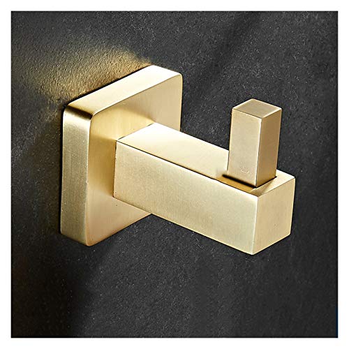 GaRcan Garderobenständer, Organizer, Wandmontage, Kleiderhaken, massiver Messing-Kleiderhaken, Wandbehang, einfacher Mantel, Einzelhaken, Wohnzimmer, Schlafzimmer, Kleidung, Ein