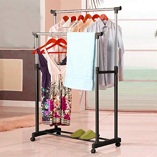 Rollgarderobe Kleiderständer Kleiderstange Garderobenständer Wäscheständer 