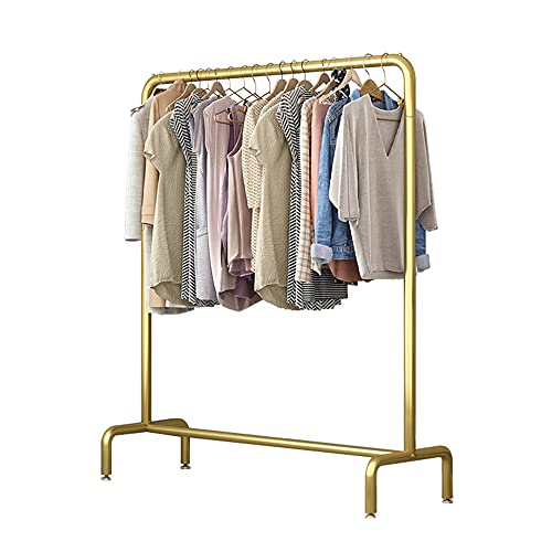 Schwere Kleiderstange, moderne und schlichte Garderobe, eigenständiges Bodendesign/zusammenbaubar/einfach zu organisieren, kann drinnen und draußen verwendet werden/A / 100x40x130cm