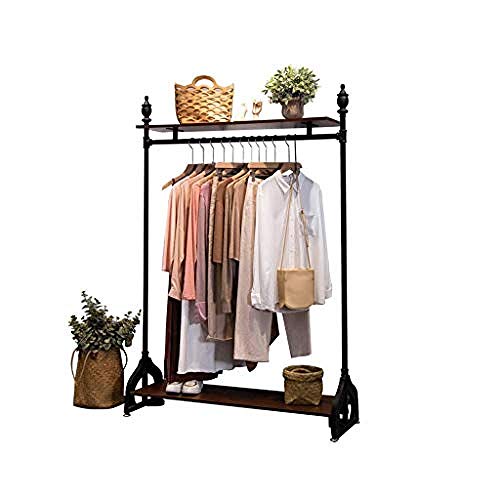 Antike Mantel Rack European Style Landing WolkeSheavy Boutiques Herren Bekleidungsgeschäft Kleidung Display Stand Doppelschicht Regal Board Kleider und Hüte Regale Handtasche Kleidung & Zubehör-1