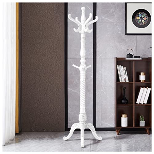 RUTAVM Garderobenständer Freistehende Garderobenständer Mit 11 Haken Kleiderständer Aus Holz Kleiderbügel Garderobenständer Für Flur Kleiderständer (Color : B, Size : 200 * 60cm)