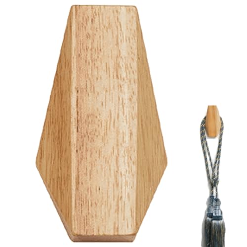 Wandhaken aus Massivholz, Kanten minimalistischer Haken Vintage natürliche Holzhaken, Wandhaken im japanischen Stil, Kleiderhaken, Hut, Handtuchhalter, Kleiderbügel, Heimwerken