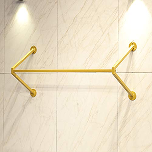 Coat rack Wandmontage Kleiderständer Bekleidungsgeschäft Kleiderregal Regal Display-Tabelle Goldenes Dreieck Mechanik Stabiler