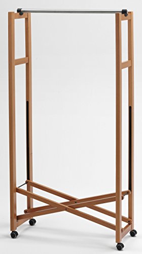 ARREDAMENTI ITALIA Garderobe 644 GIULIUS, Holz - Klappbar - Farbe: Kirsche Holz AR-It il Cuore del Legno