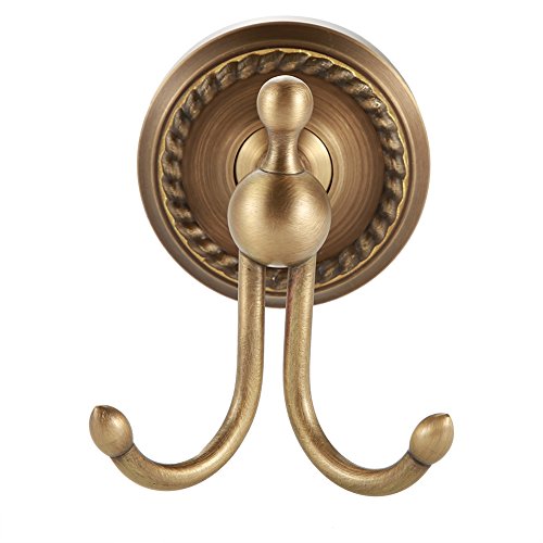 Handtuch Haken, Hut Haken, Wandmontierter Garderobenständer, robuster Messing-Handtuchhalter for die Tür, Wandmontage for Kleidung, Mantel, Hut, Tasche, Haken for Mantel, Hut, Handtuch, Geldbörse, Bad