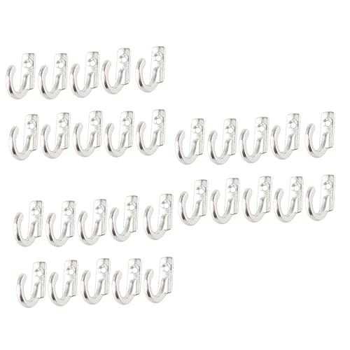 UKCOCO 30 Wand Retro-Kleiderbügel Mantel Handtuchhaken einhängehaken Schwerlast-Kleiderständer Kleiderbügel zur Wandmontage Messing Huthaken dekorative Wand schmücken Individuell