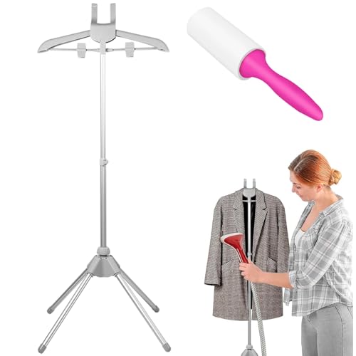Dampfgarer-Ständer für Zuhause, ausziehbarer Dampfgarer, höhenverstellbarer Dampfgarer, Faltbarer Dampfgarer, Kleiderständer, stehender Kleiderbügel