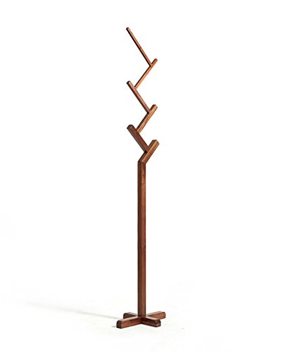LIANGJUN Kleiderständer Massivholz Zweigform Kreativ, 3 Farben Erhältlich, 40 * 187cm (Farbe : Antik Farbe)