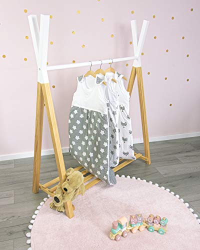 Bunte Kleiderständer für Kinder - Kleiderhaken