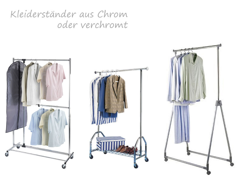 Kleiderständer Chrom