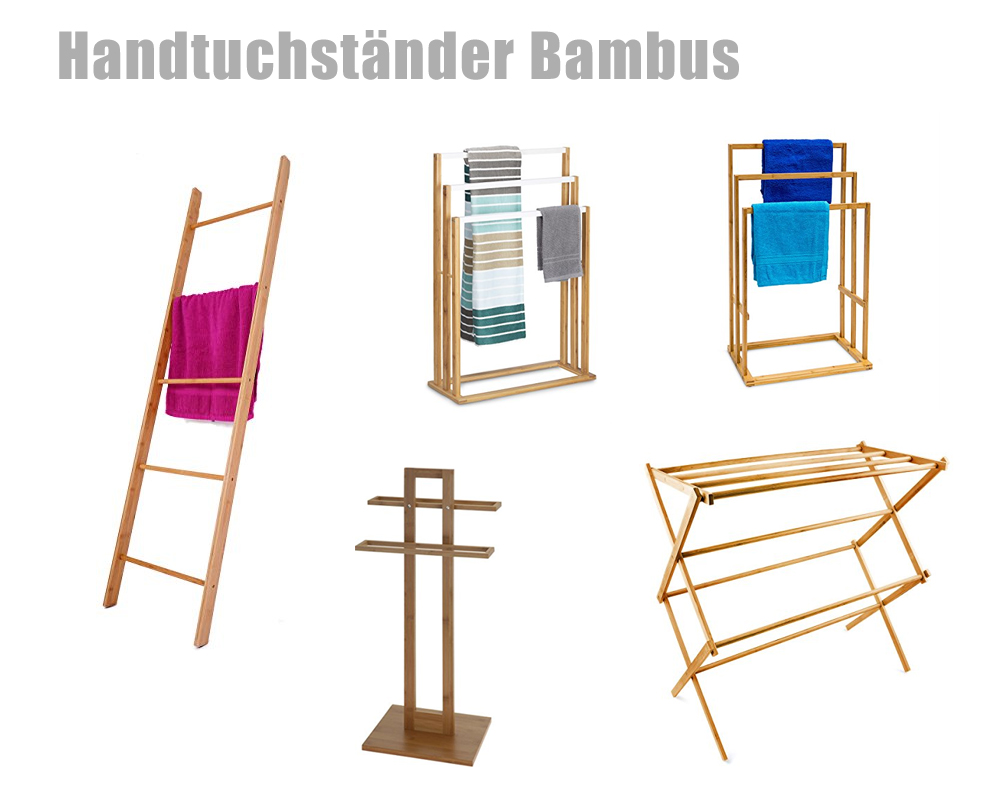 Handtuchständer Bambus