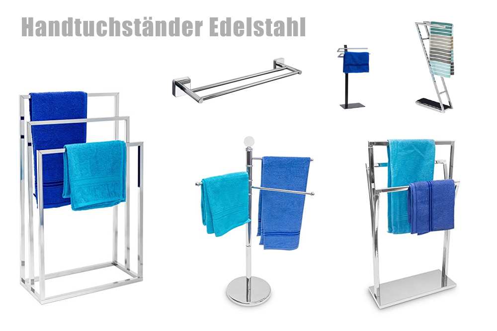 Handtuchständer aus Edelstahl