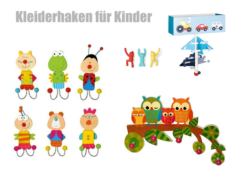 Kleiderhaken für Kinder