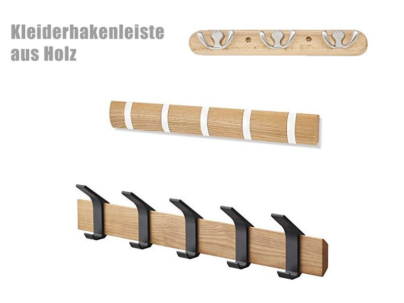 Kleiderhaken aus Holz