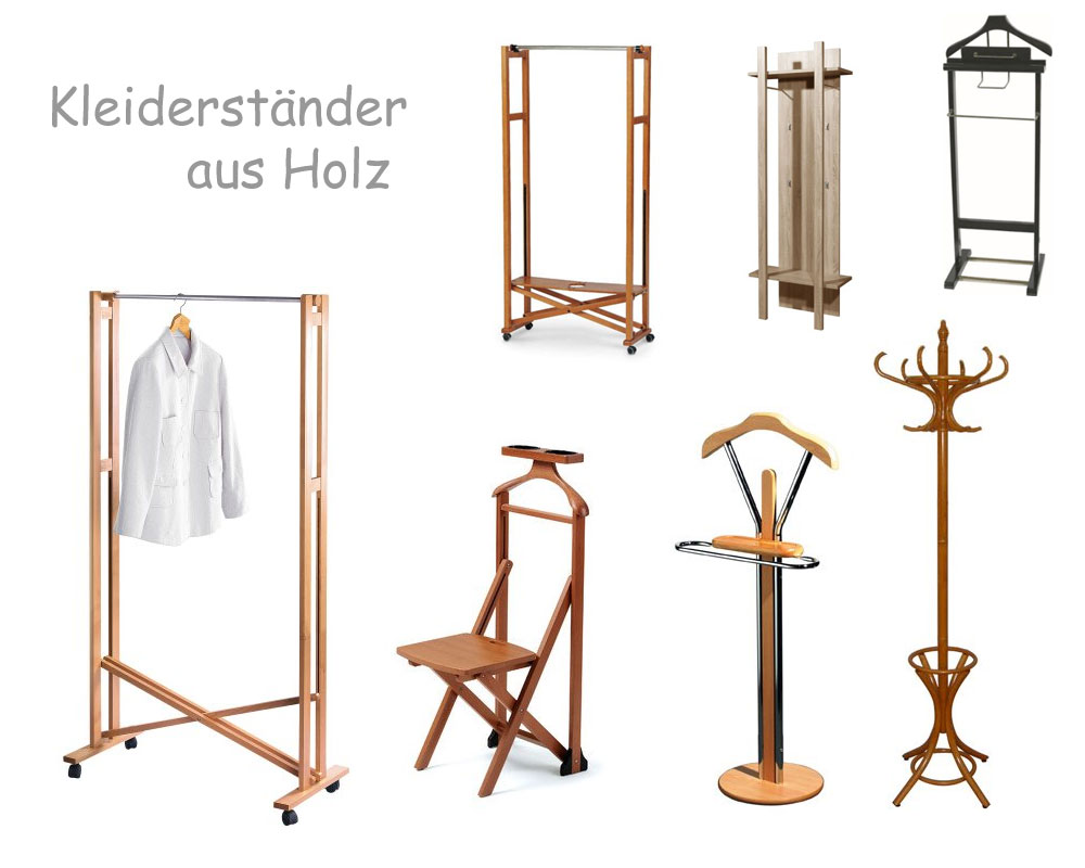 Kleiderständer Holz