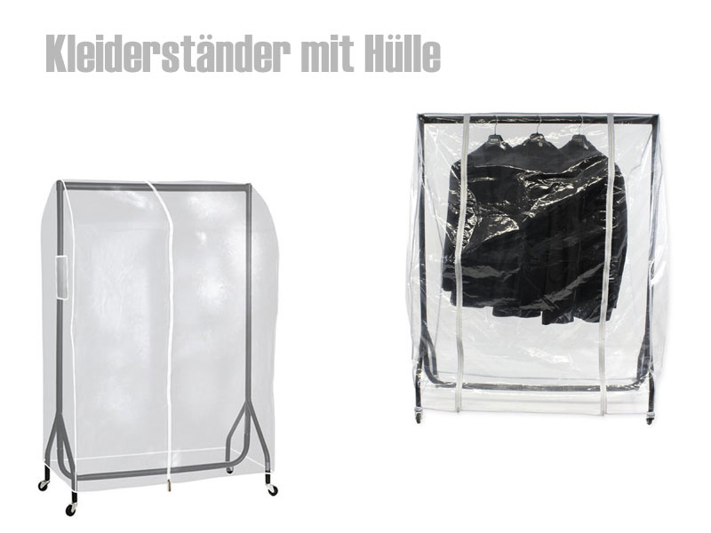 Kleiderständer mit Hülle