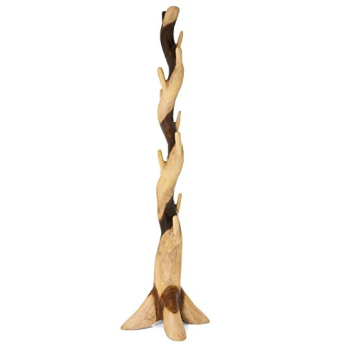 Kleiderständer Baumstamm aus Suar Holz Kleiderständer Baumstamm aus Suar Holz